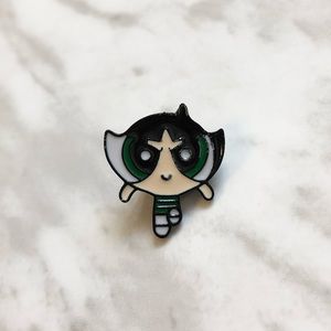 🎉 New Buttercup Powerpuff Girls Enamel Pin